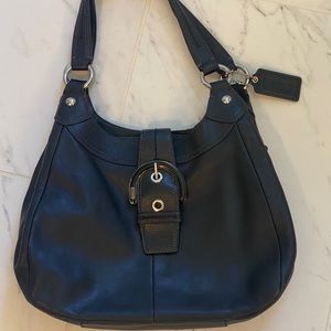 Y2K COACH BLACK HOBO PURSE